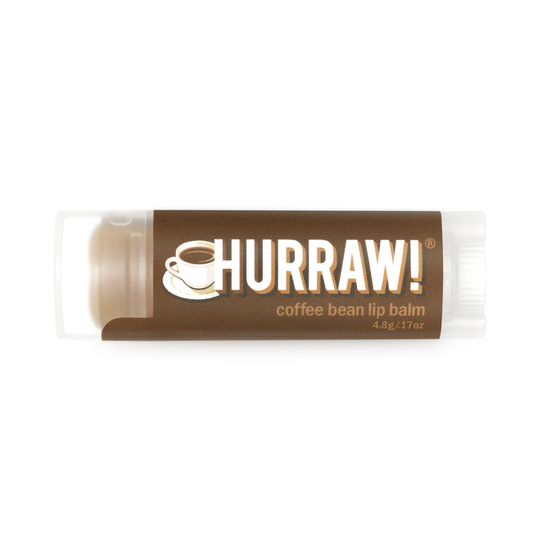HURRAW! Coffee Organic Lip Balm, 4.8 g