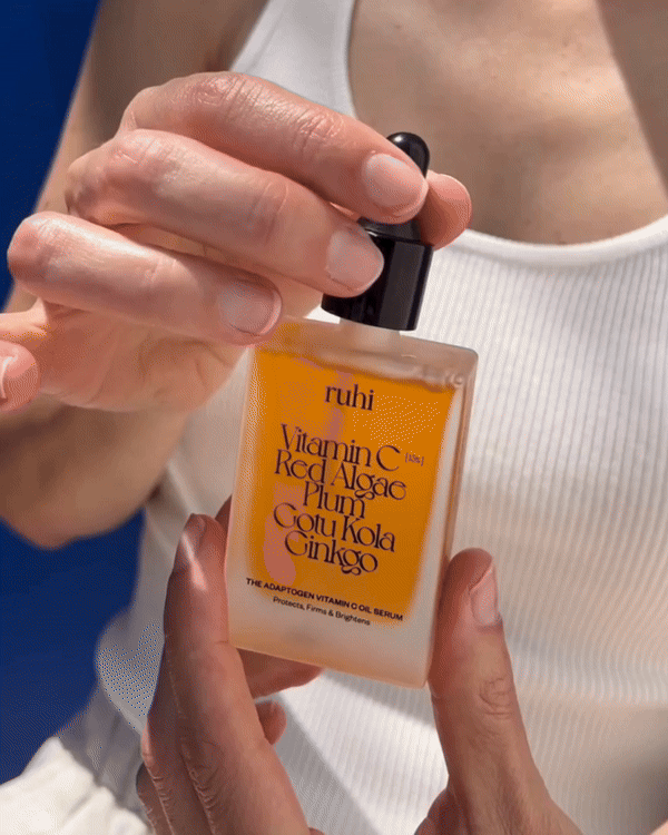 ruhi Adaptogen Vitamin C Brightening Face Oil Serum, 30 ml