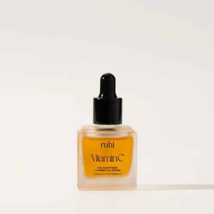 ruhi Serums Set – Adaptogen, Probiotic, Bakuchiol, 3×10 ml