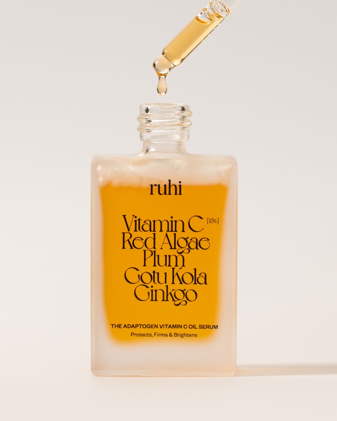 ruhi Adaptogen Vitamin C Brightening Face Oil Serum, 30 ml