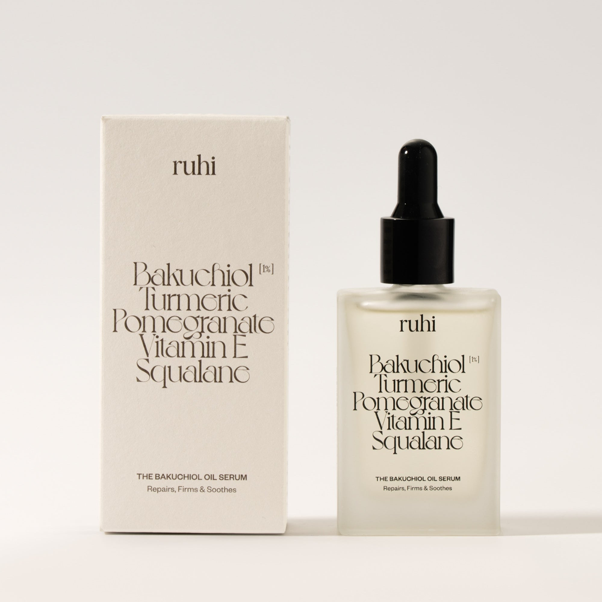 ruhi Bakuchiol Retinol‑Alternative Face Oil Serum, 30 ml