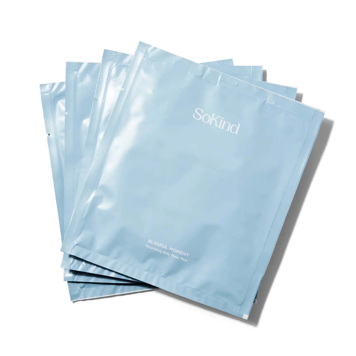 SoKind Belly Nourishing Sheet Masks, 4 pack