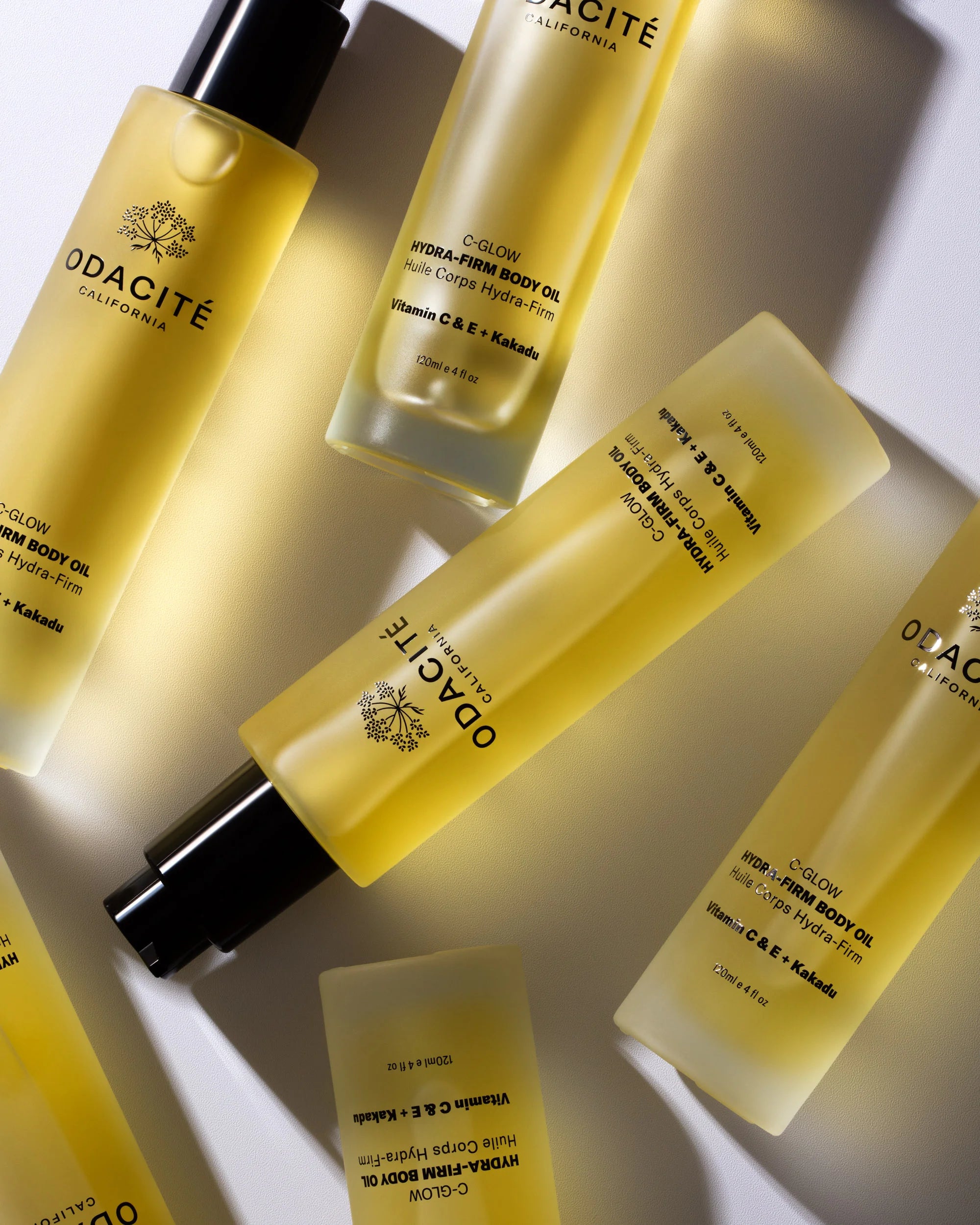 Odacité C-GLOW Hydrating & Firming Body Oil, 120 ml