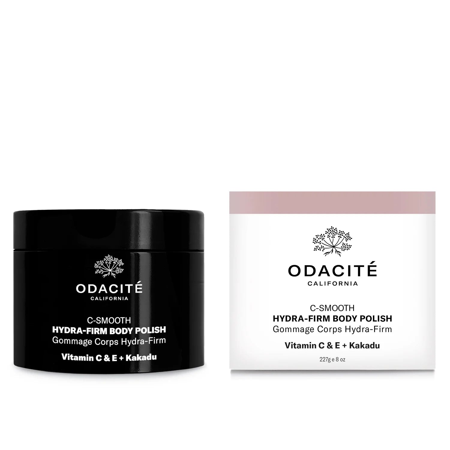 Odacité C‑SMOOTH Hydra‑Firming Body Scrub, 227 g