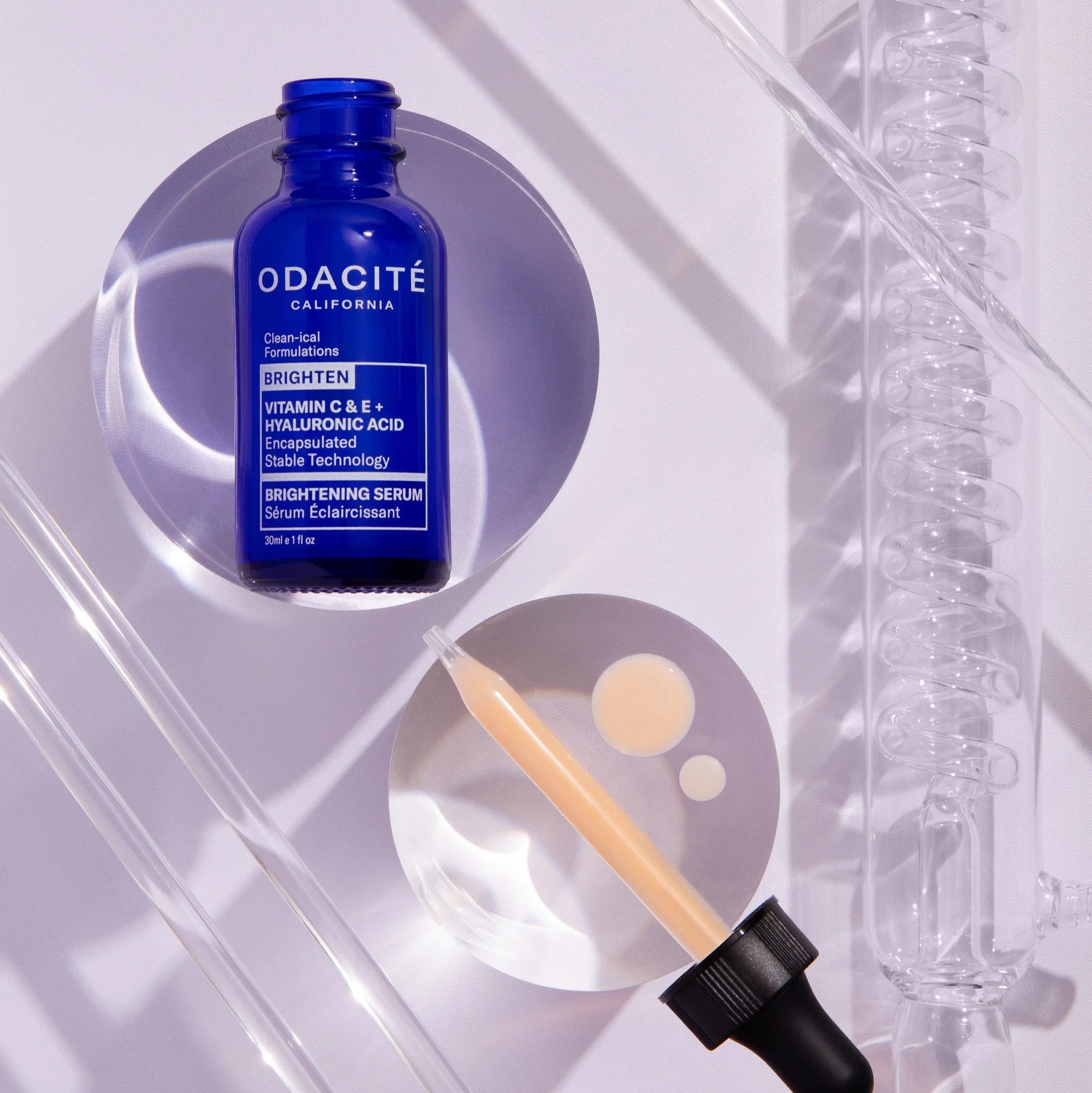 Odacité BRIGHTEN Serum with Vitamin C, E & Hyaluronic Acid, 30 ml