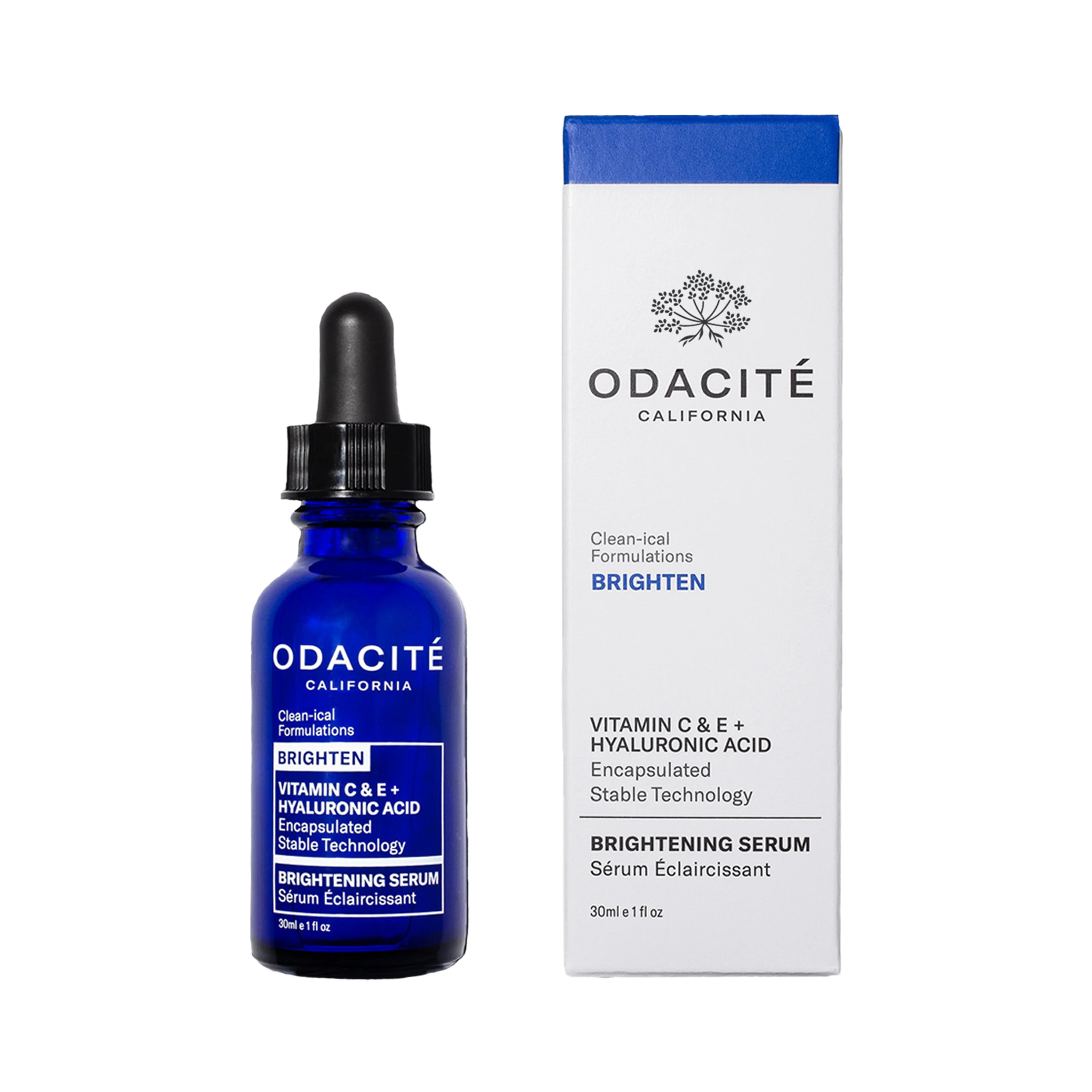 Odacité BRIGHTEN Serum with Vitamin C, E & Hyaluronic Acid, 30 ml