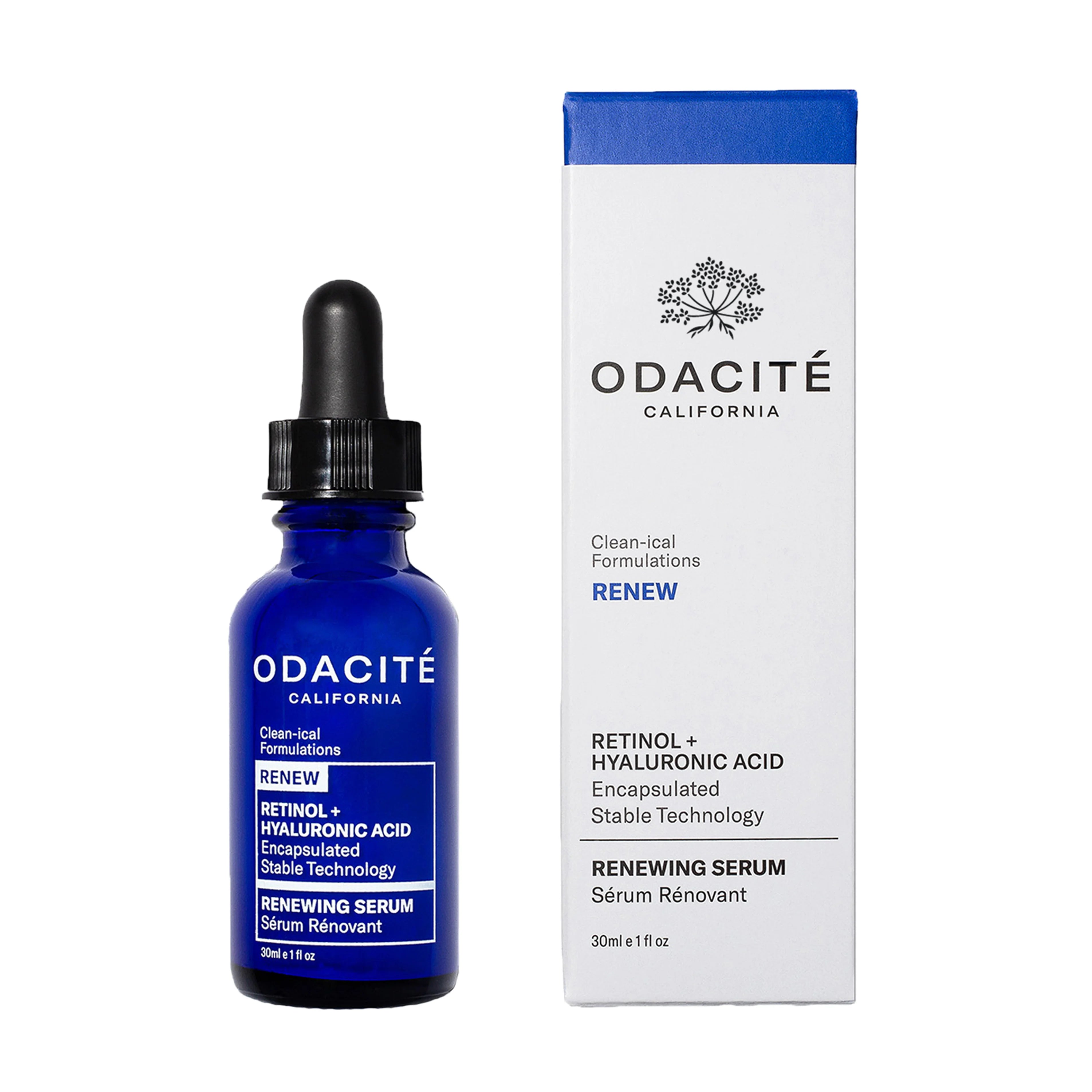 Odacité RENEW Serum with Retinol & Hyaluronic Acid, 30 ml