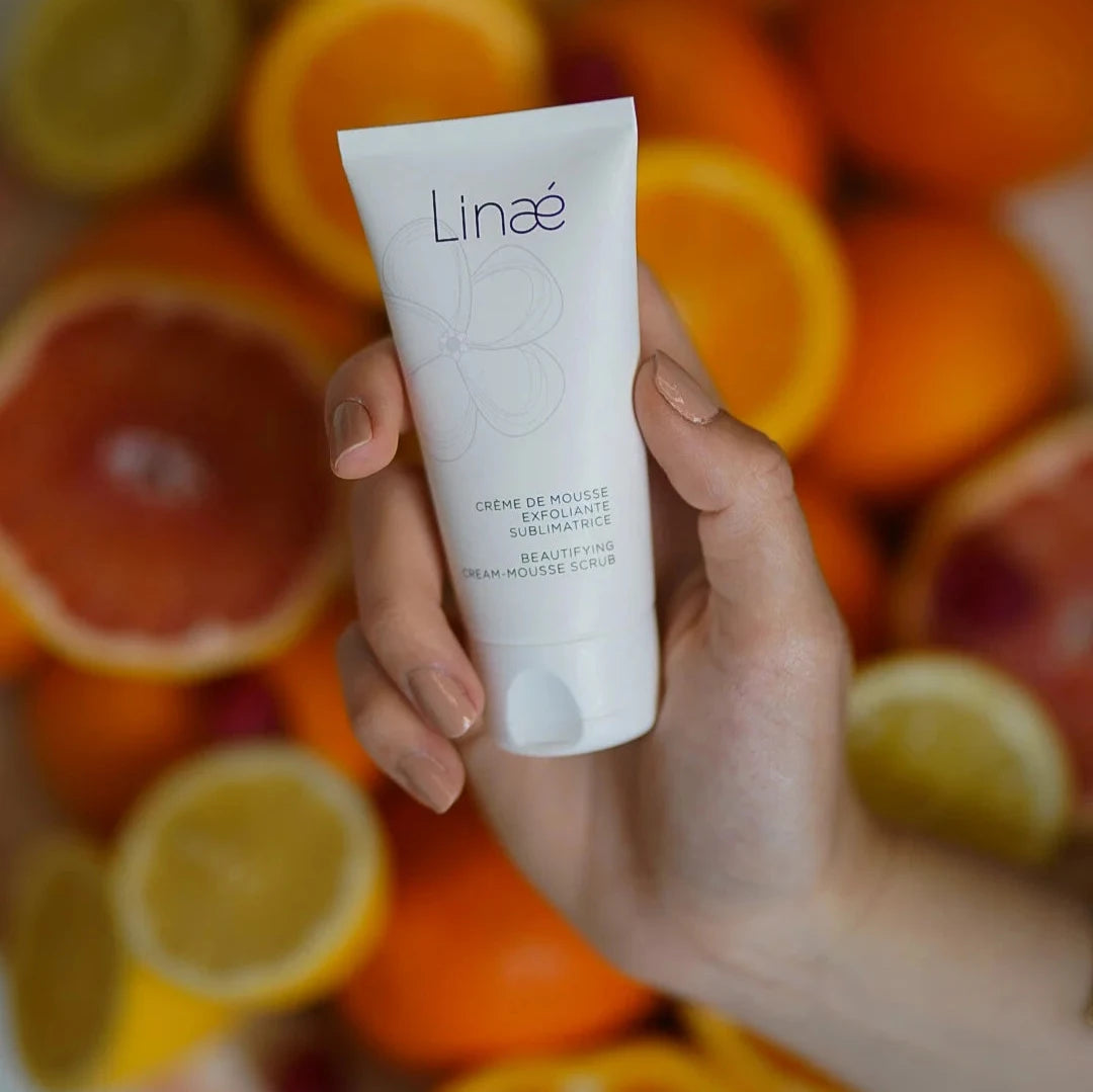 Linae Organic Facial Mouse Scrub, 50ml