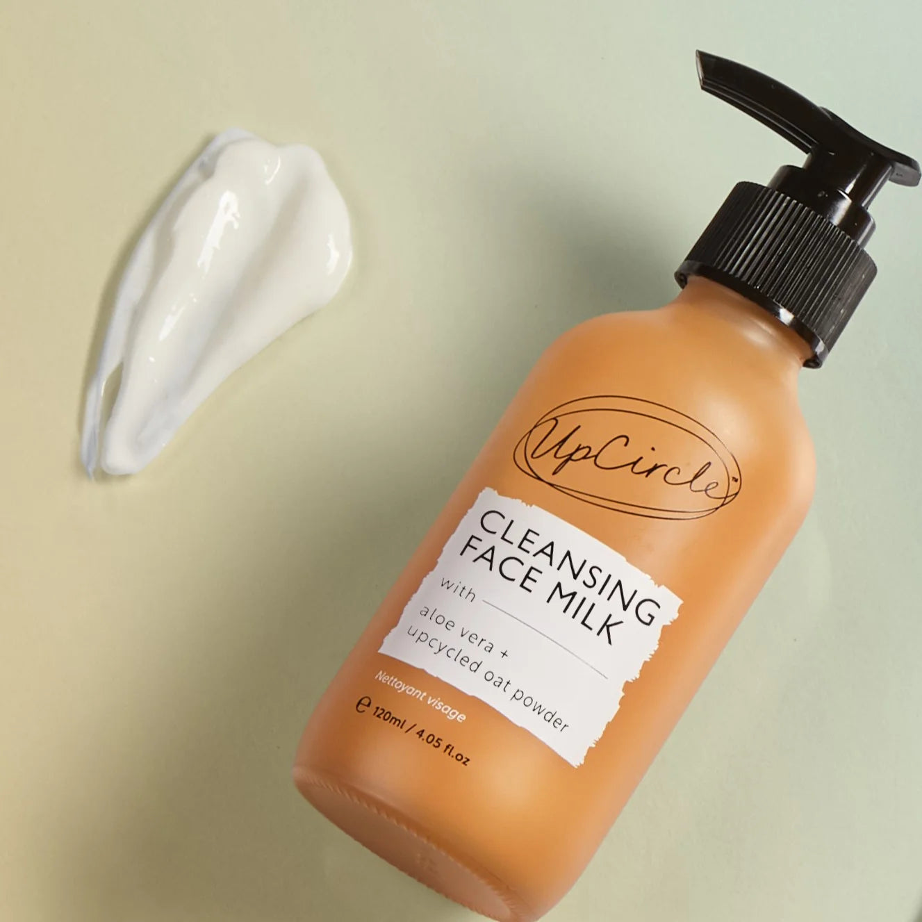 UpCircle Aloe Vera and Oat Powder Face Cleanser, 120 ml