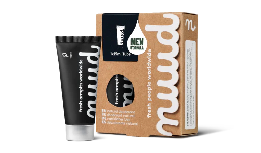 nuud Natural Cream Deodorant, 15 ml