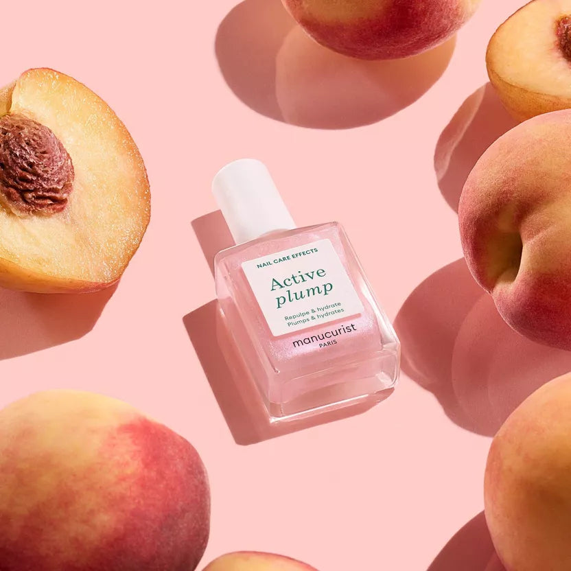 Manucurist "Active Plump" nagų priežiūros lakas su kolagenu, 15 ml