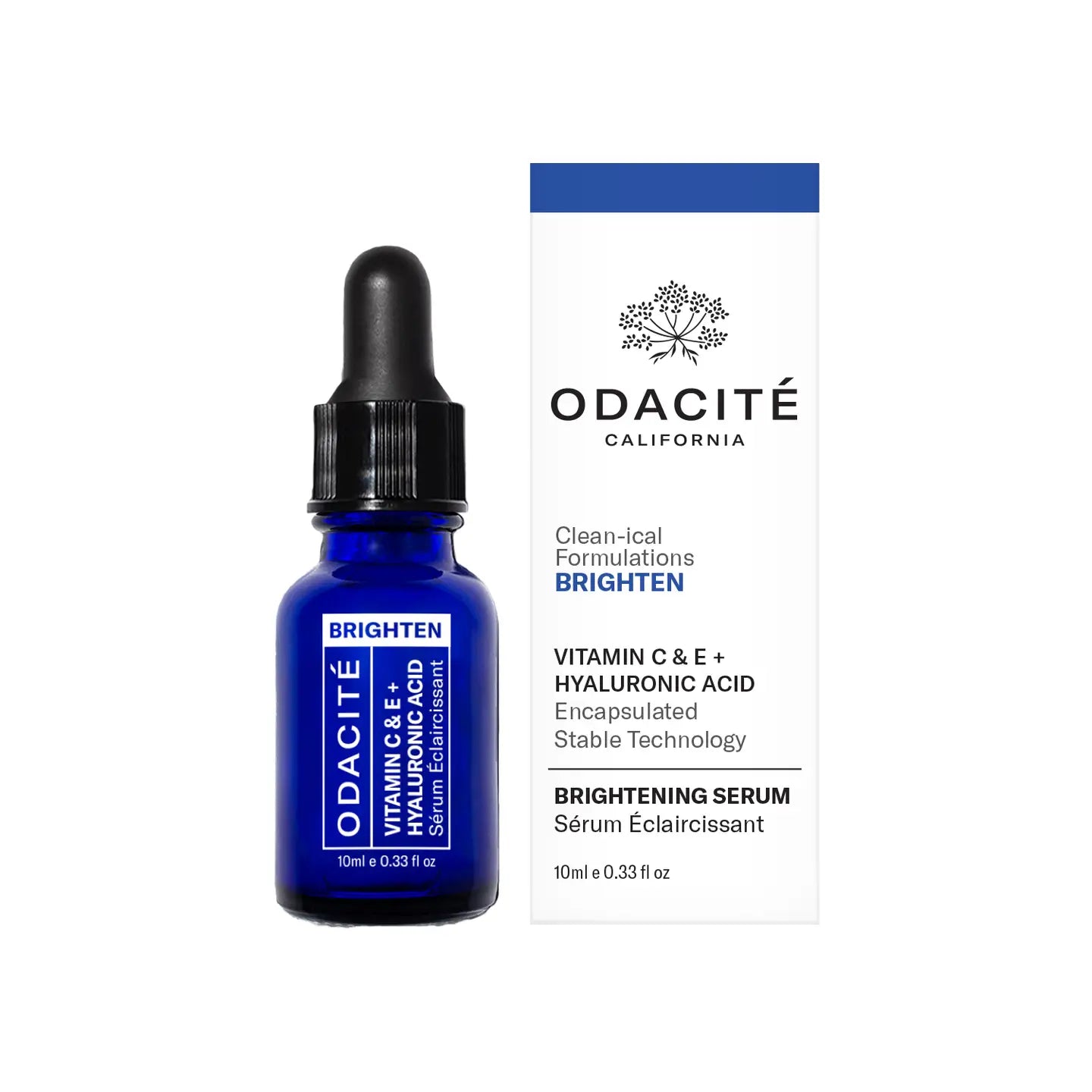 Odacité BRIGHTEN serumas su vitaminu C, E ir hialurono rūgštimi, 30 ml