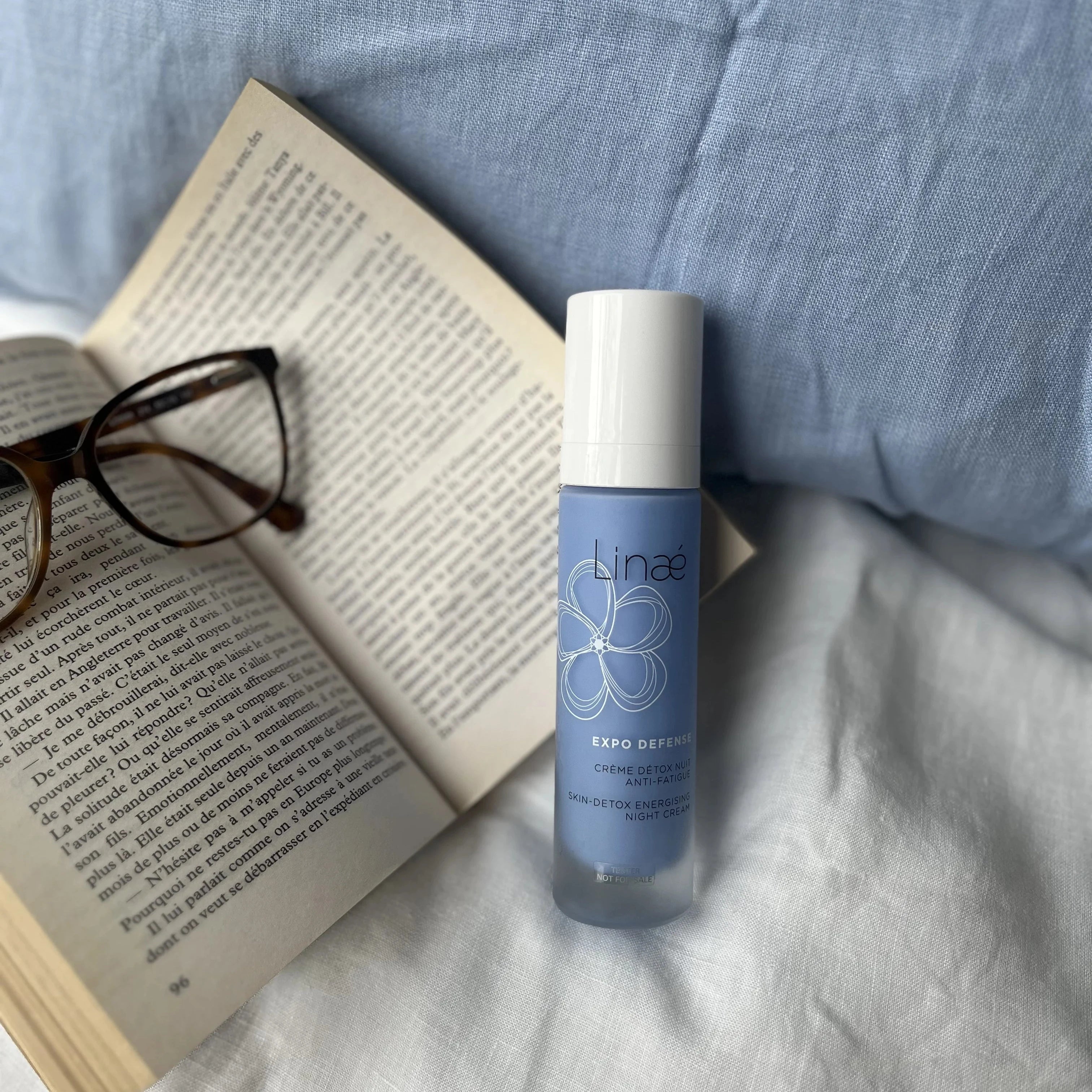 Linae Expo Defence Night Cream with Organic Linseed Oil 50ml